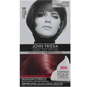 John Frieda Precision Foam Colour Medium Red Brown 5R - Towers Pharmacy